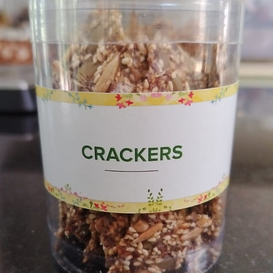 Healthy Seed Crackers