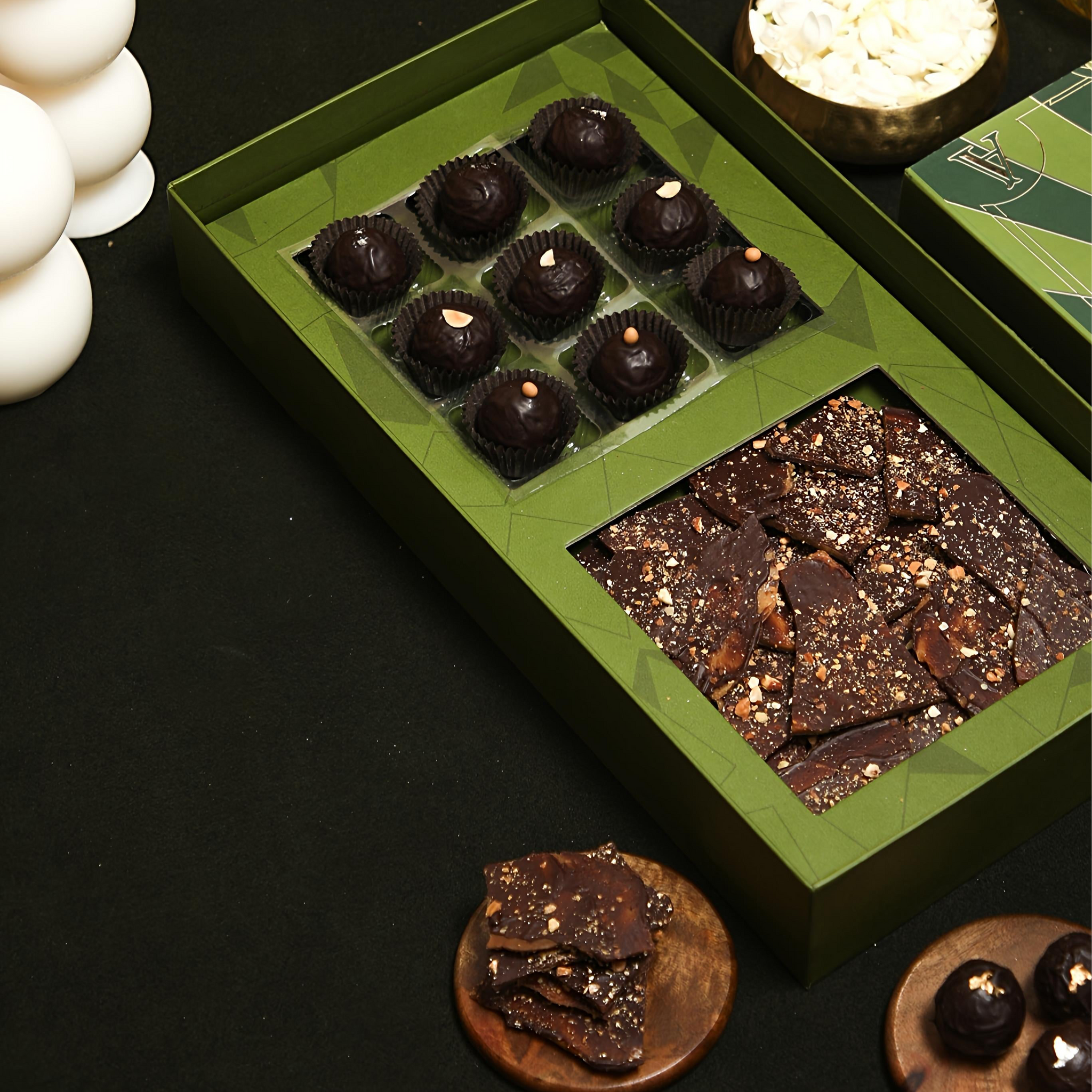 Assorted Bark and Truffle Large Box