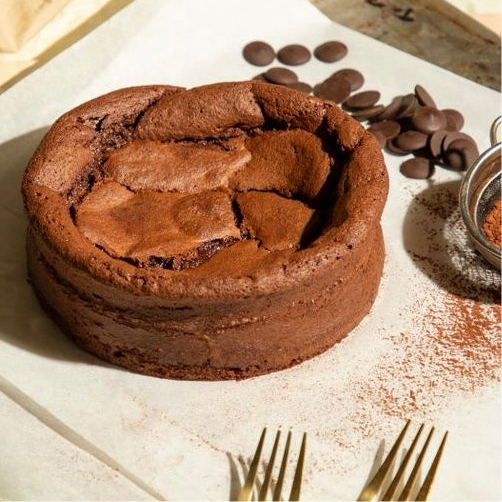 Flourless Chocolate Cloud Cake