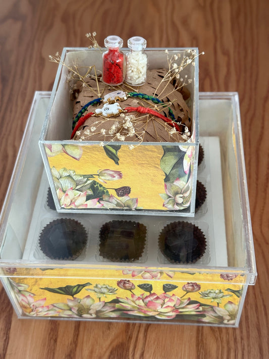 The Two Tier Rakhi Gift Box