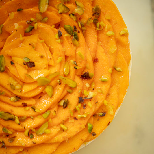 Mango & Pistachio Cake