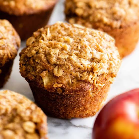 Apple Cinnamon Walnut Muffin