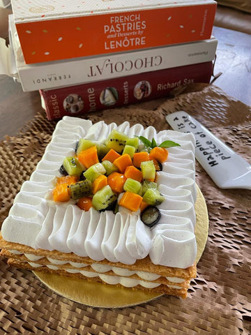 Signature Mango Mille Feuille (Eggless)