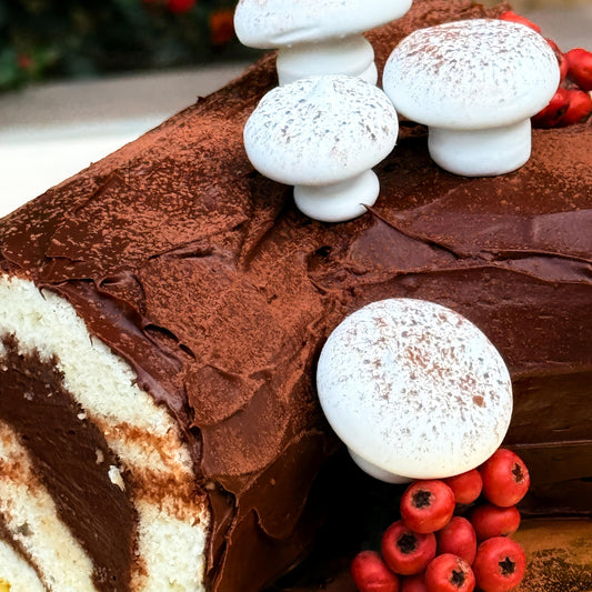 Yule Log Cake